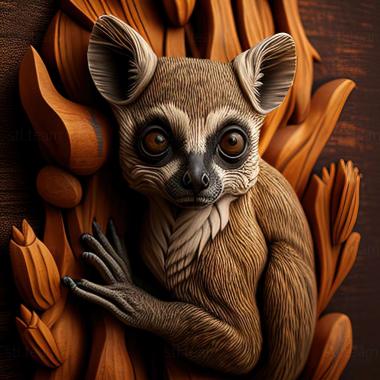 3D model Agalychnis lemur (STL)